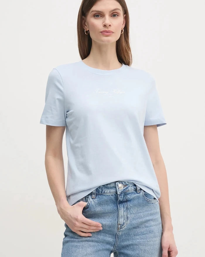 Pamuklu Tişört Tommy Hilfiger