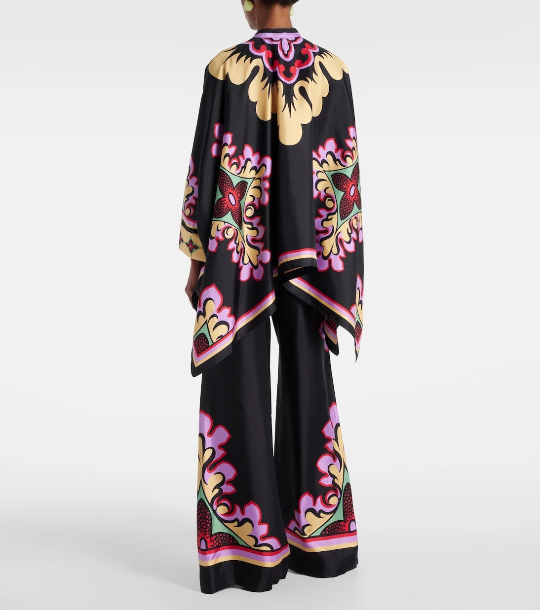 La DoubleJ - Foulard printed silk blouse