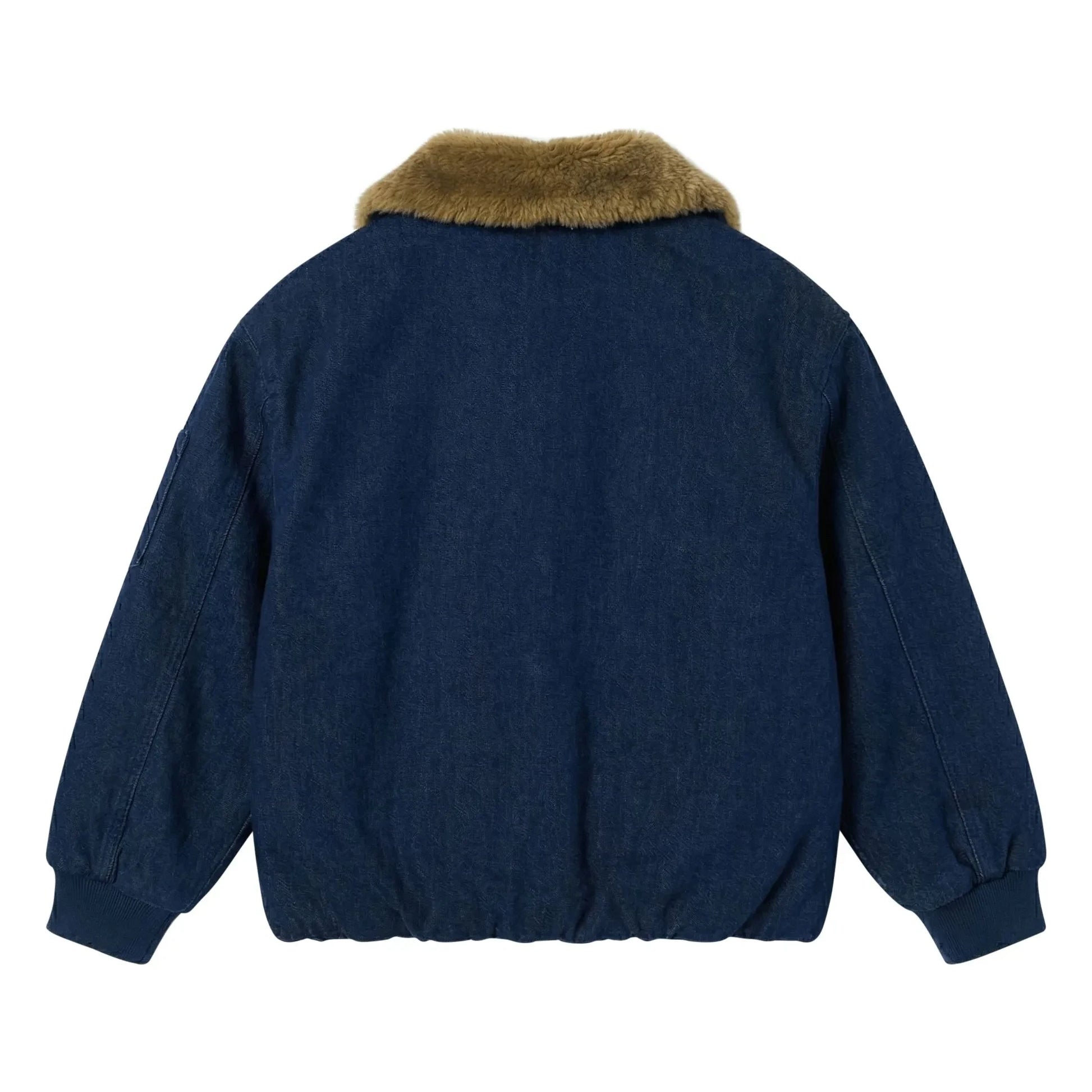 Finger in the nose - Aria Denim Aviator Jacket | Denim brut