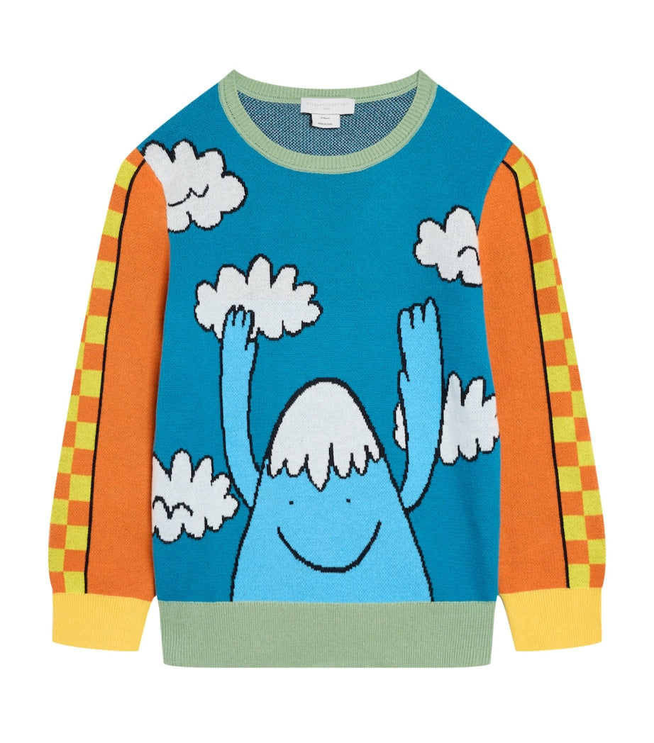Stella McCartney Kids Cotton Mountain Graphic Sweater (3-14 Years)