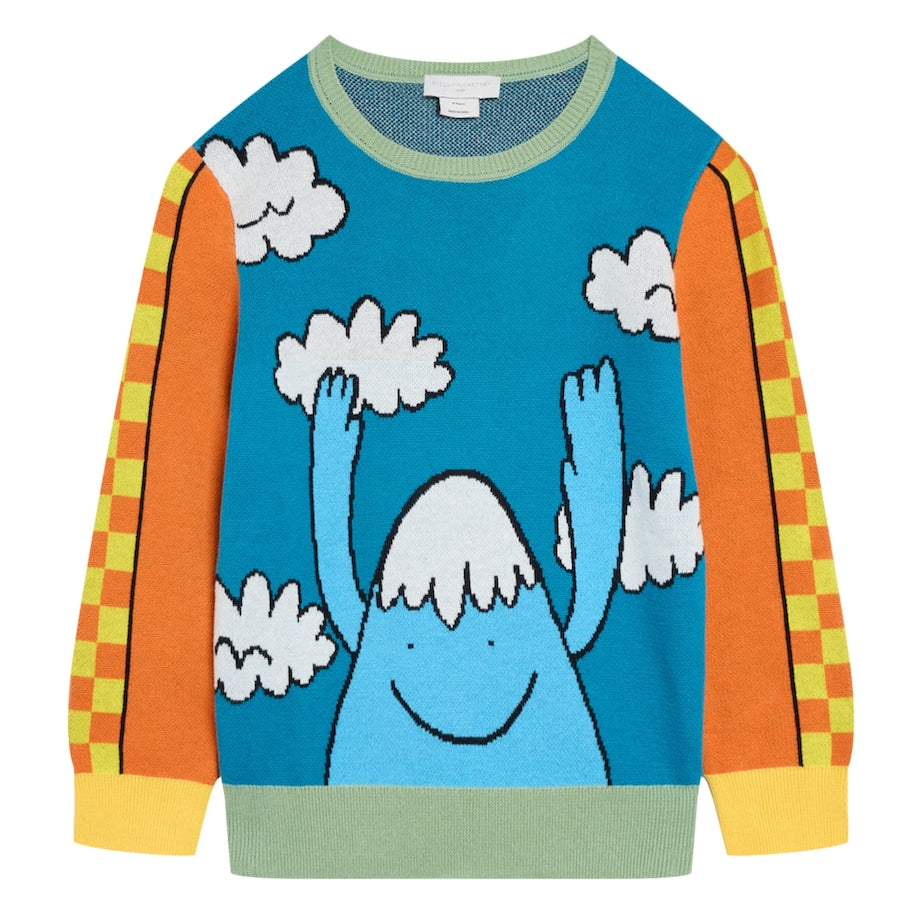 Stella McCartney Kids Cotton Mountain Graphic Sweater (3-14 Years)