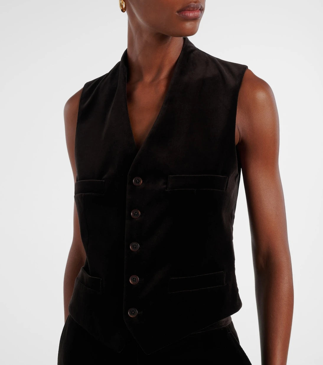 Ralph Lauren Collection - Cotton-blend vest