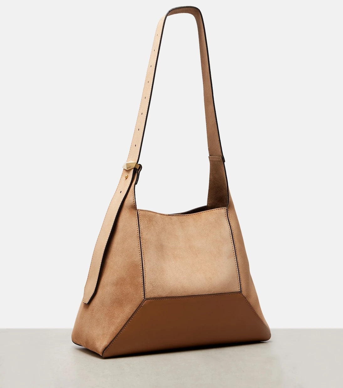Jimmy Choo - Diamond Medium suede shoulder bag