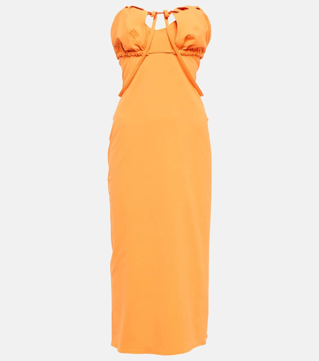 Jacquemus - La Robe Bikini cotton-blend midi dress