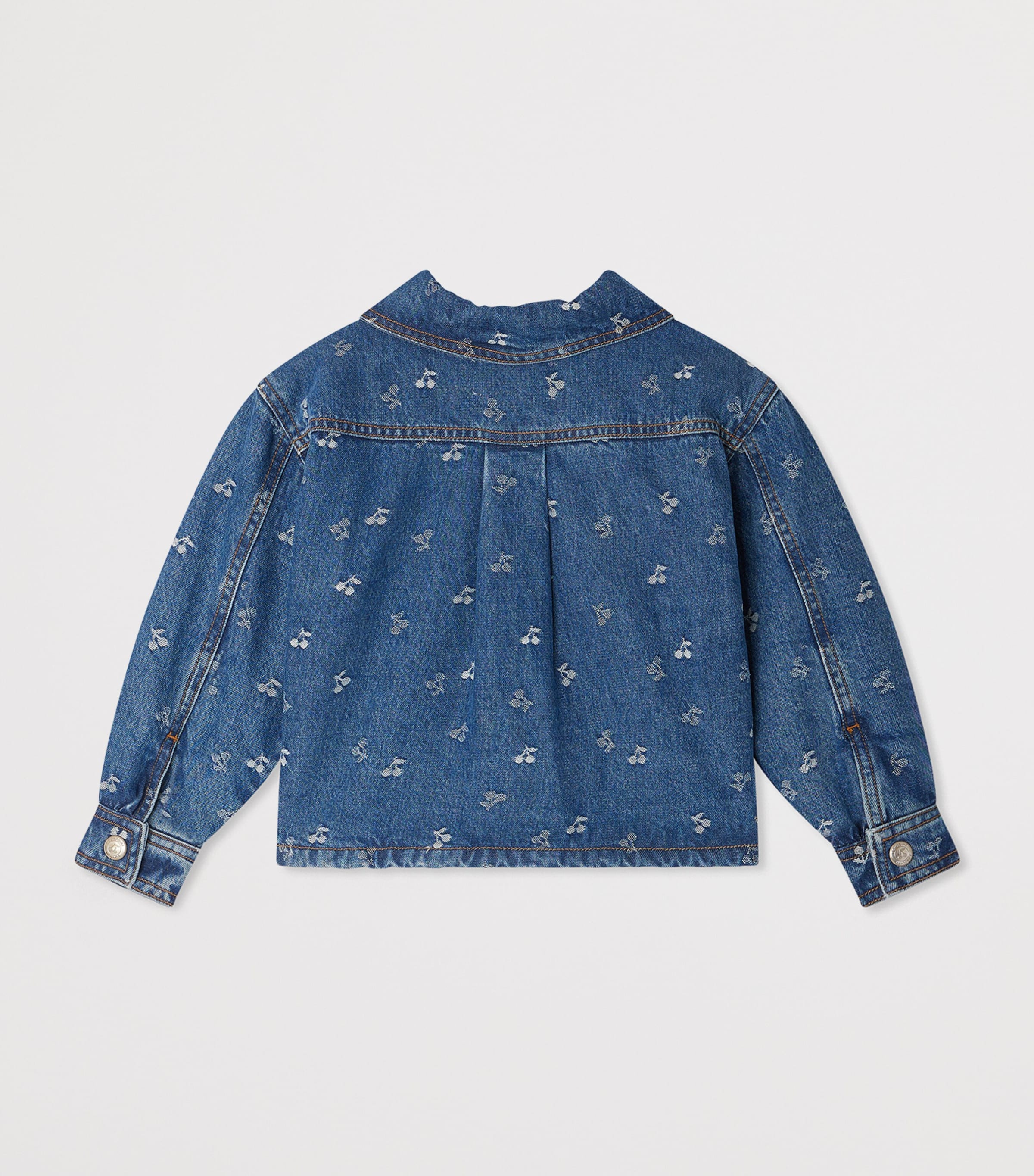 Cherry-Embroidered Jacket (10-14 Years)