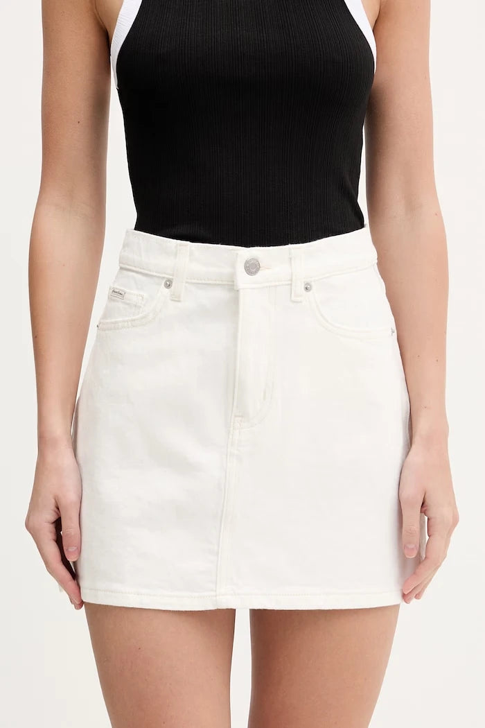 Guess Jeans деним mini etek