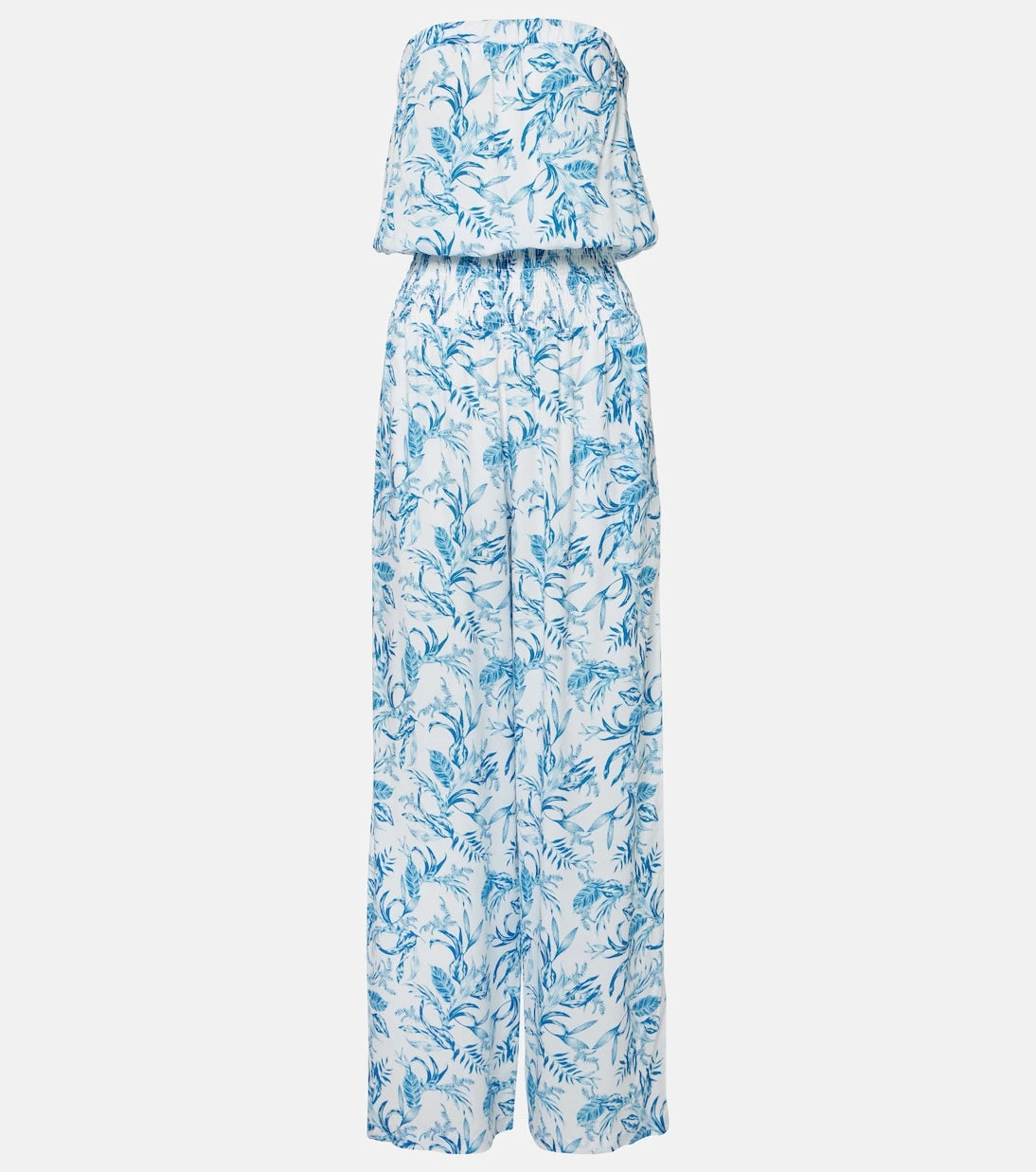 Melissa Odabash - Naomi strapless cotton jumpsuit