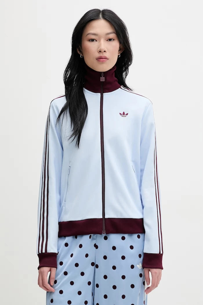 adidas Originals Kadın Pamuklu Fermuarlı Sweatshirt