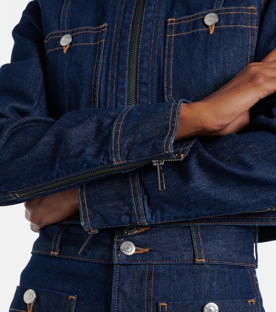 Veronica Beard - Patty cropped denim jacket