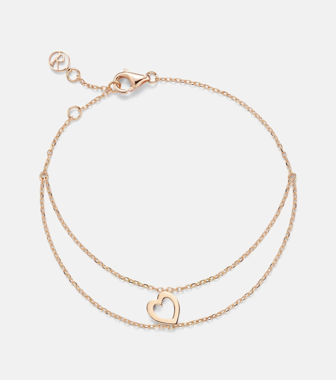 Repossi - Letters 18kt rose gold bracelet