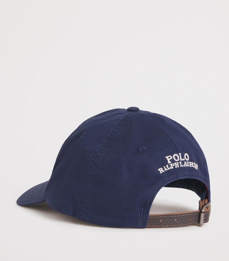 Cotton Polo Bear Baseball Cap