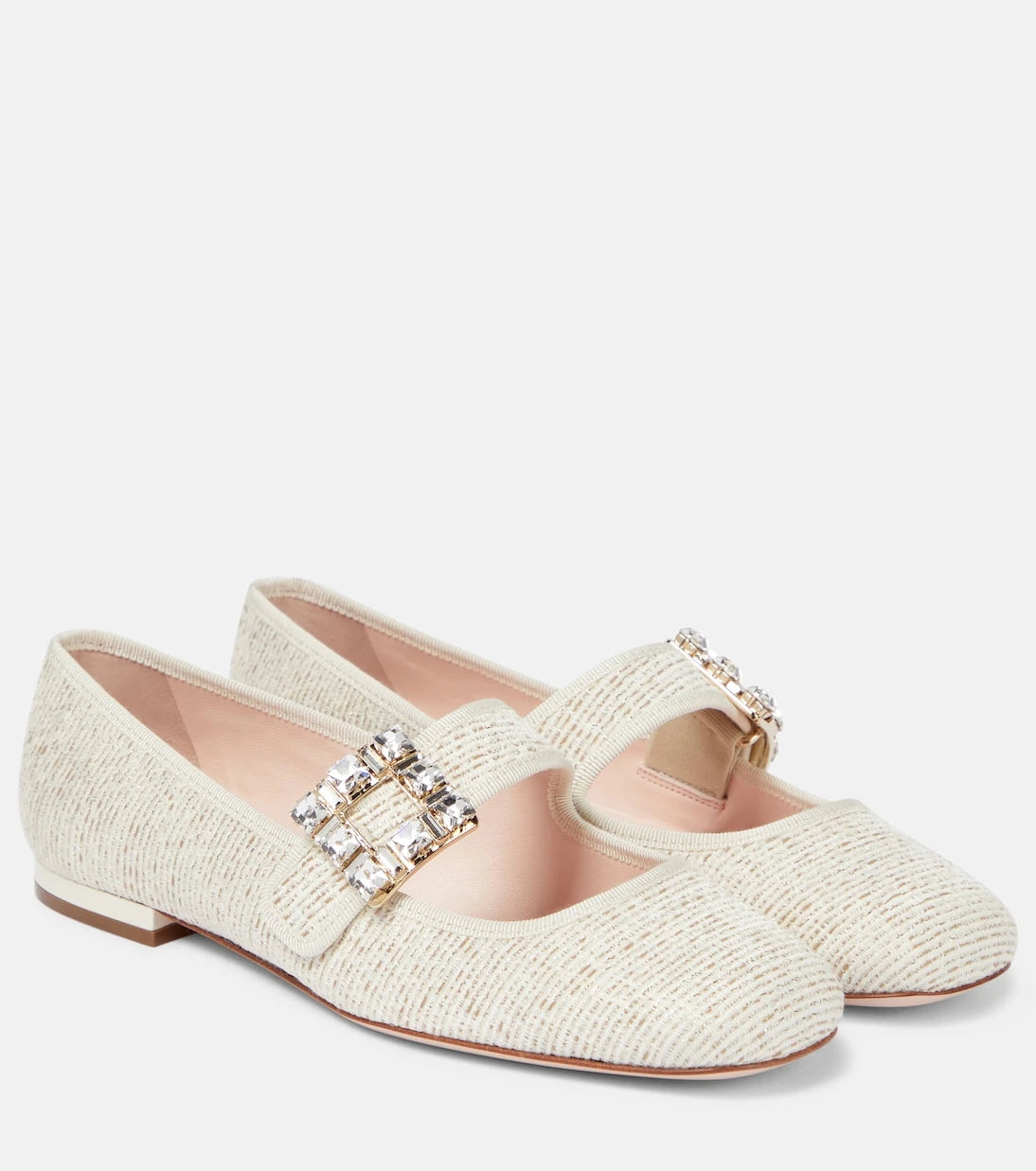 Roger Vivier - Très Vivier embellished ballet flats