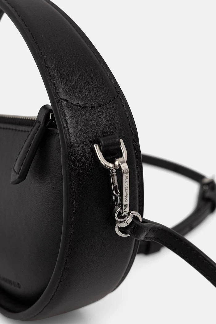 Karl Lagerfeld чанта crossbody дамска от кожа K/SIGNATURE
