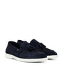 Suede Tassel Loafers