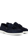 Suede Tassel Loafers