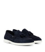 Suede Tassel Loafers