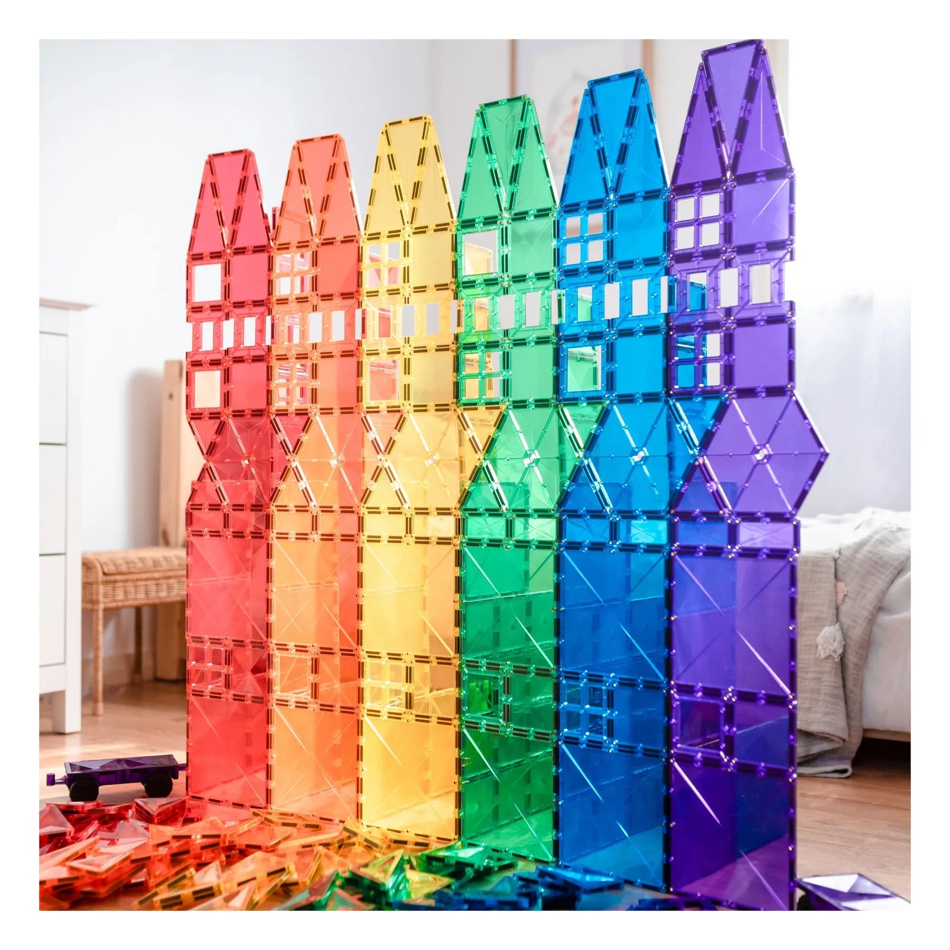 Connetix - Mega pack - 212 pieces | Rainbow