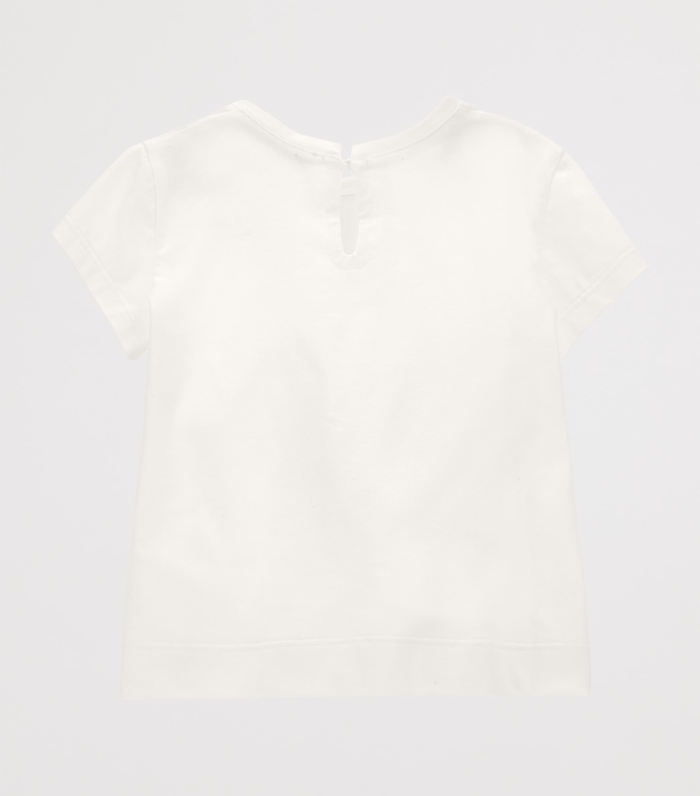 Cotton Bow Print T-Shirt (6-36 Months)