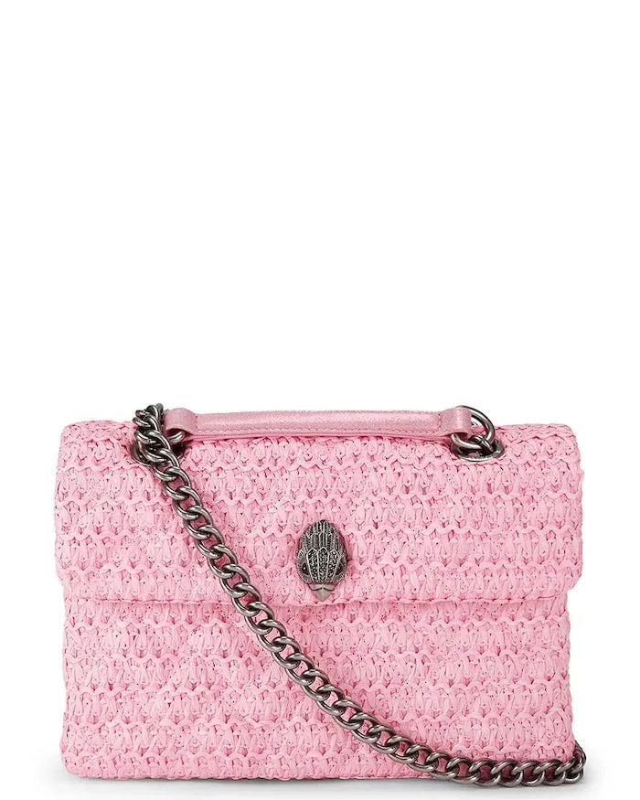 Kurt Geiger London crossbody kadın çanta Raffia Kensington
