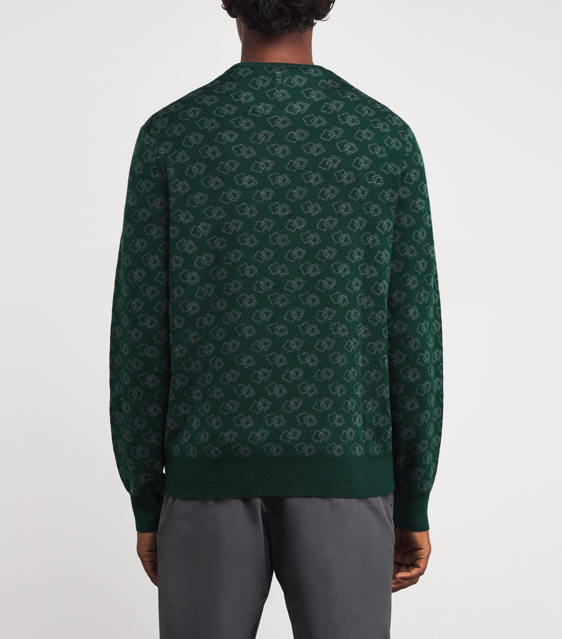Geometric Jacquard Sweater