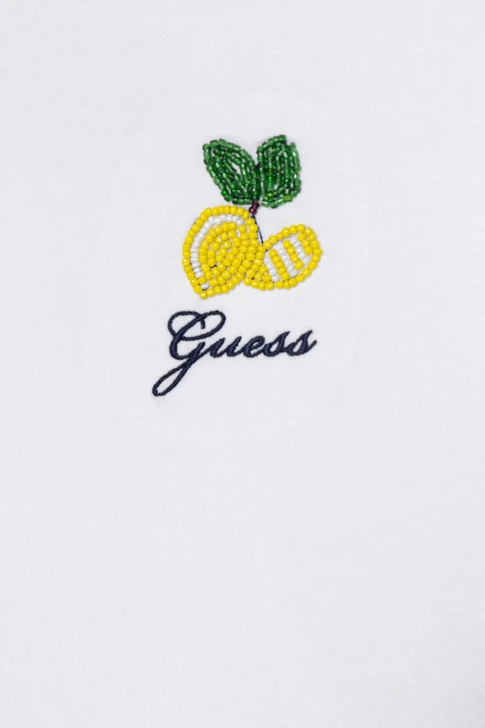 Guess çocuklar için pamuk ve elastan tişört