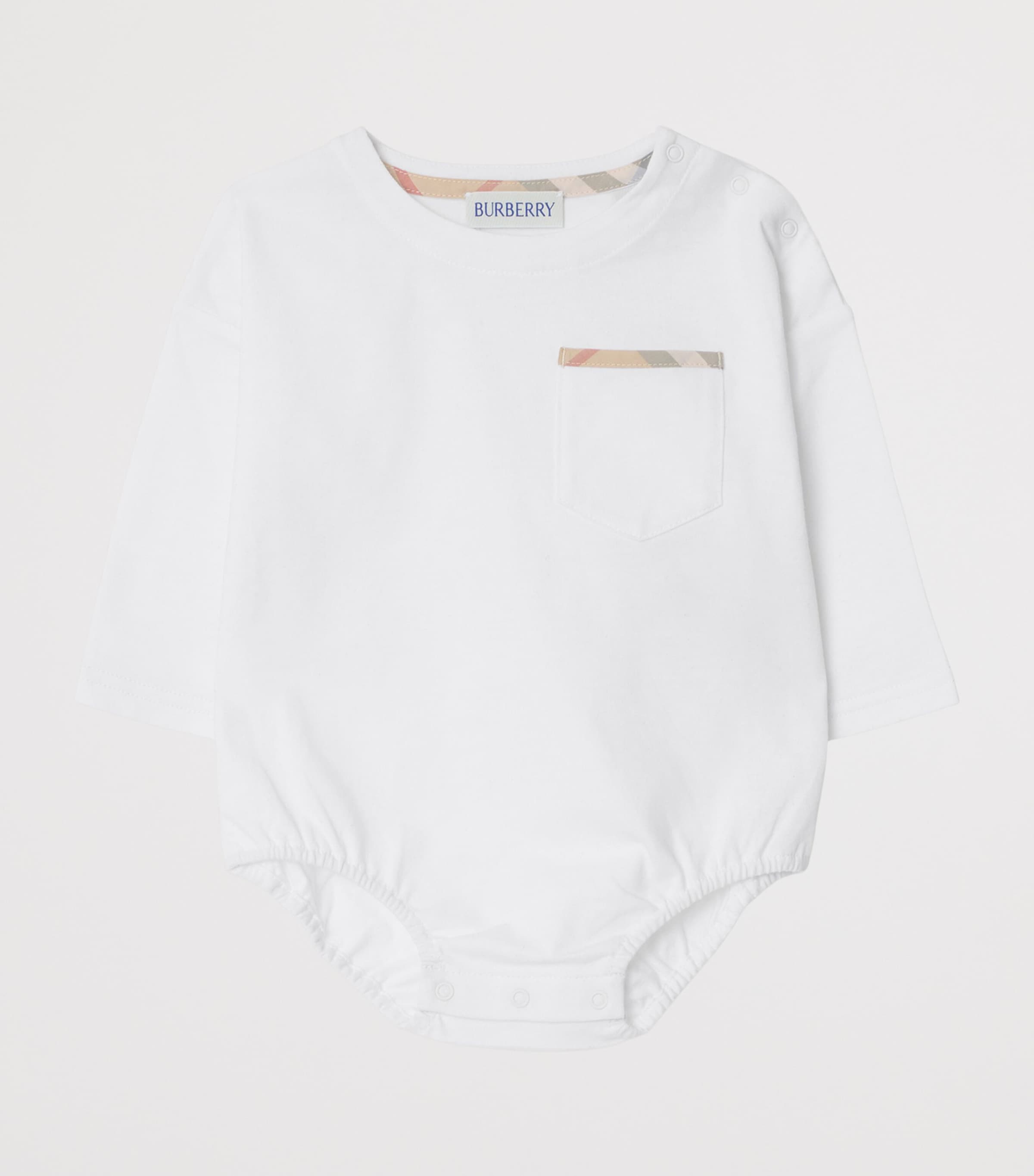 Burberry Kids 2 Bodysuits and Bib Gift Set (1-18 Months)
