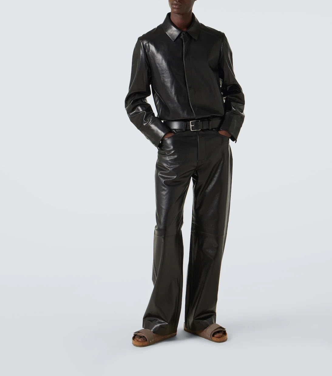 Entire Studios - Leather straight pants