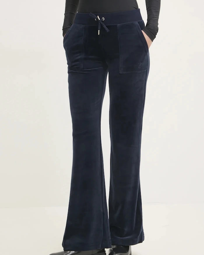 Кадифен спортен панталон Juicy Couture LAYLA POCKET LR