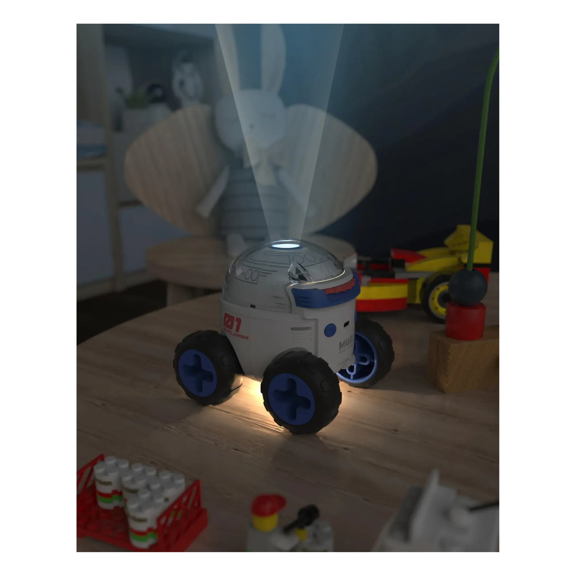 MOB - Robot projector - Discovering the universe