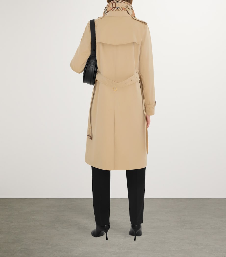 Gabardine Kensington Long Trench Coat
