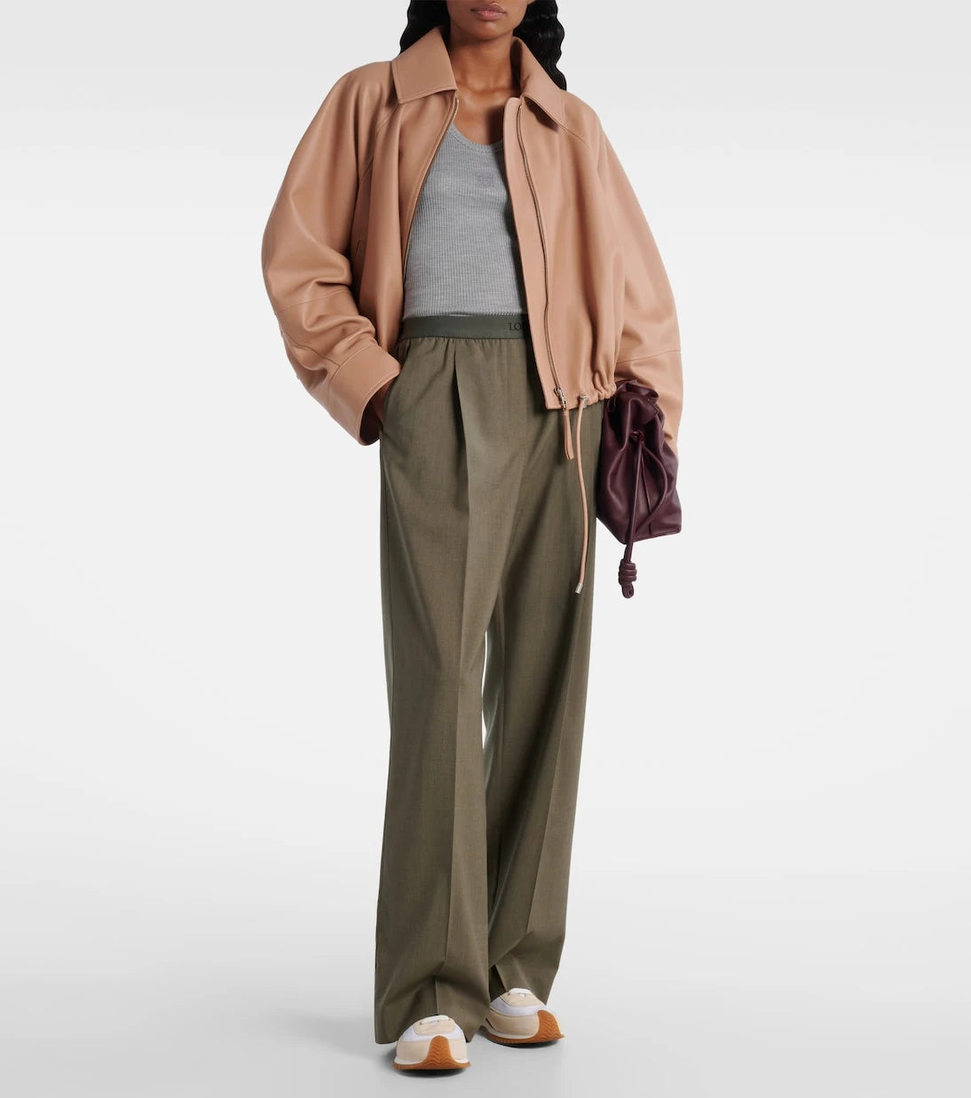 Loewe - Flow Runner 2.0 suede sneakers