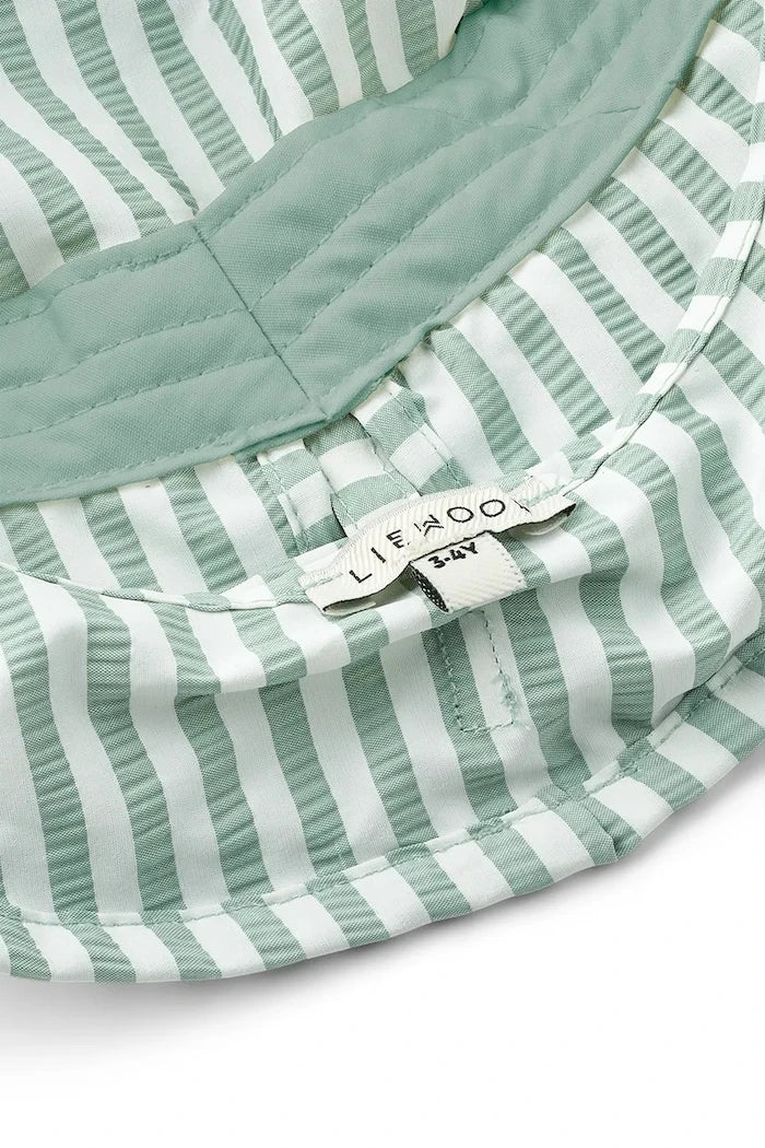 Liewood шапка с козирка за деца Damona Seersucker Sun Hat