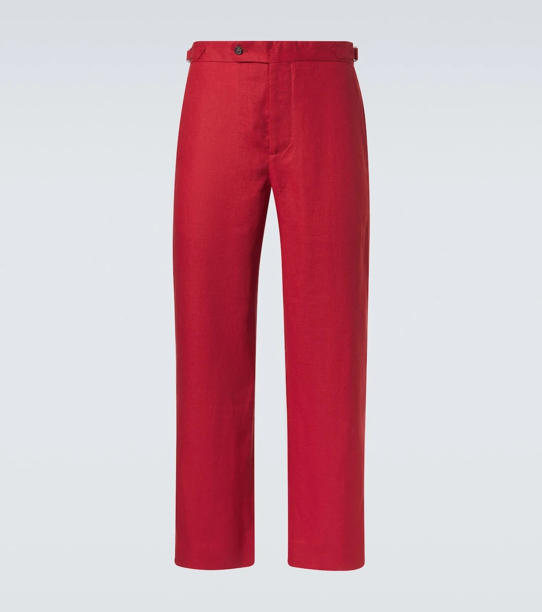 Bode - Linen straight pants
