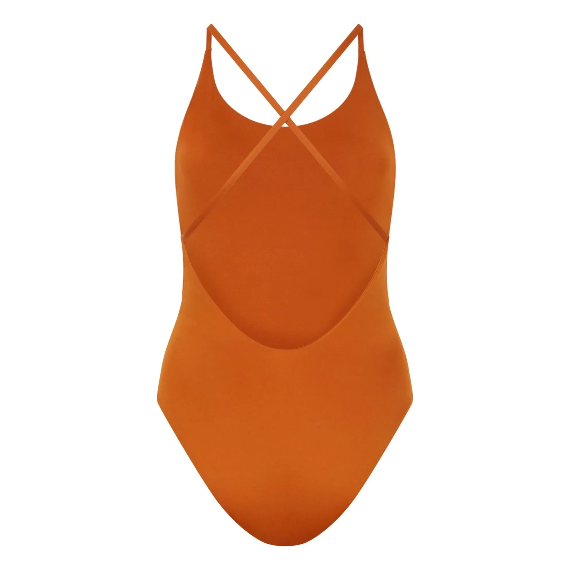 Smallable Woman - Amy 1 Piece Cross Back Swimsuit | Rust