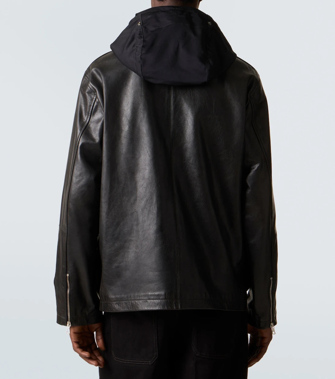 C.P. Company - Lens leather jacket