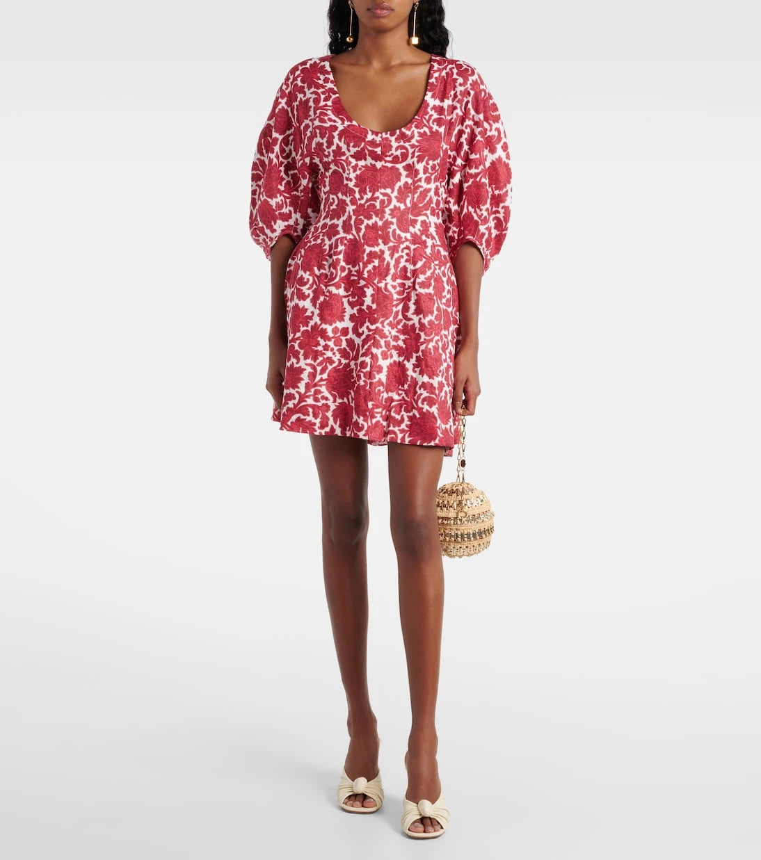 Faithfull - Raynara floral linen minidress