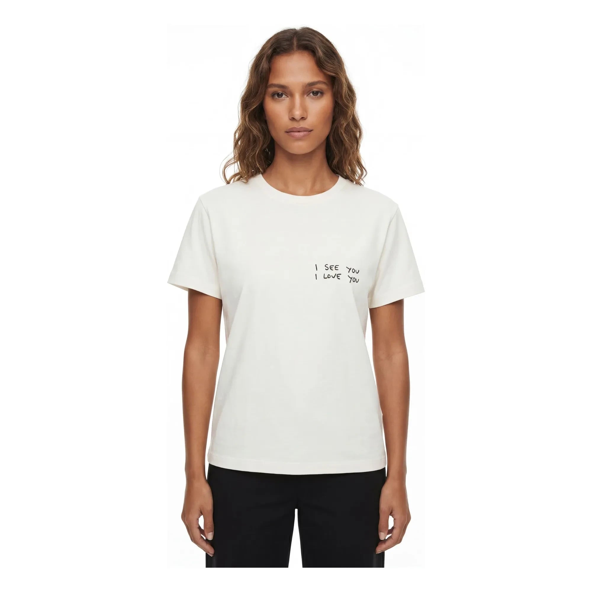 Anine Bing - Shelley T-shirt | Pale yellow