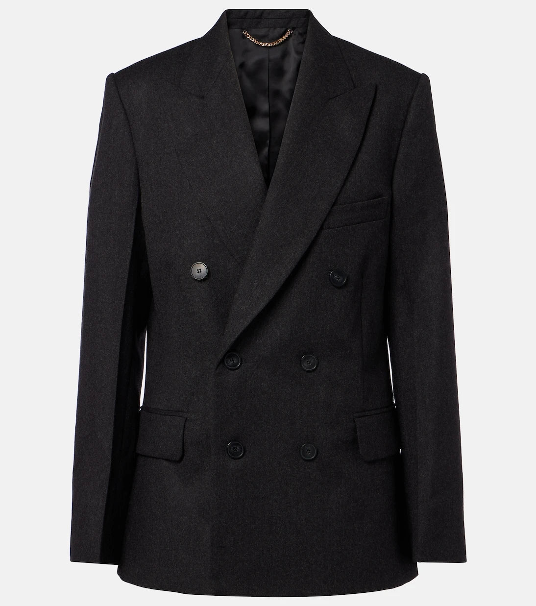 Victoria Beckham - Double-breasted virgin wool blazer