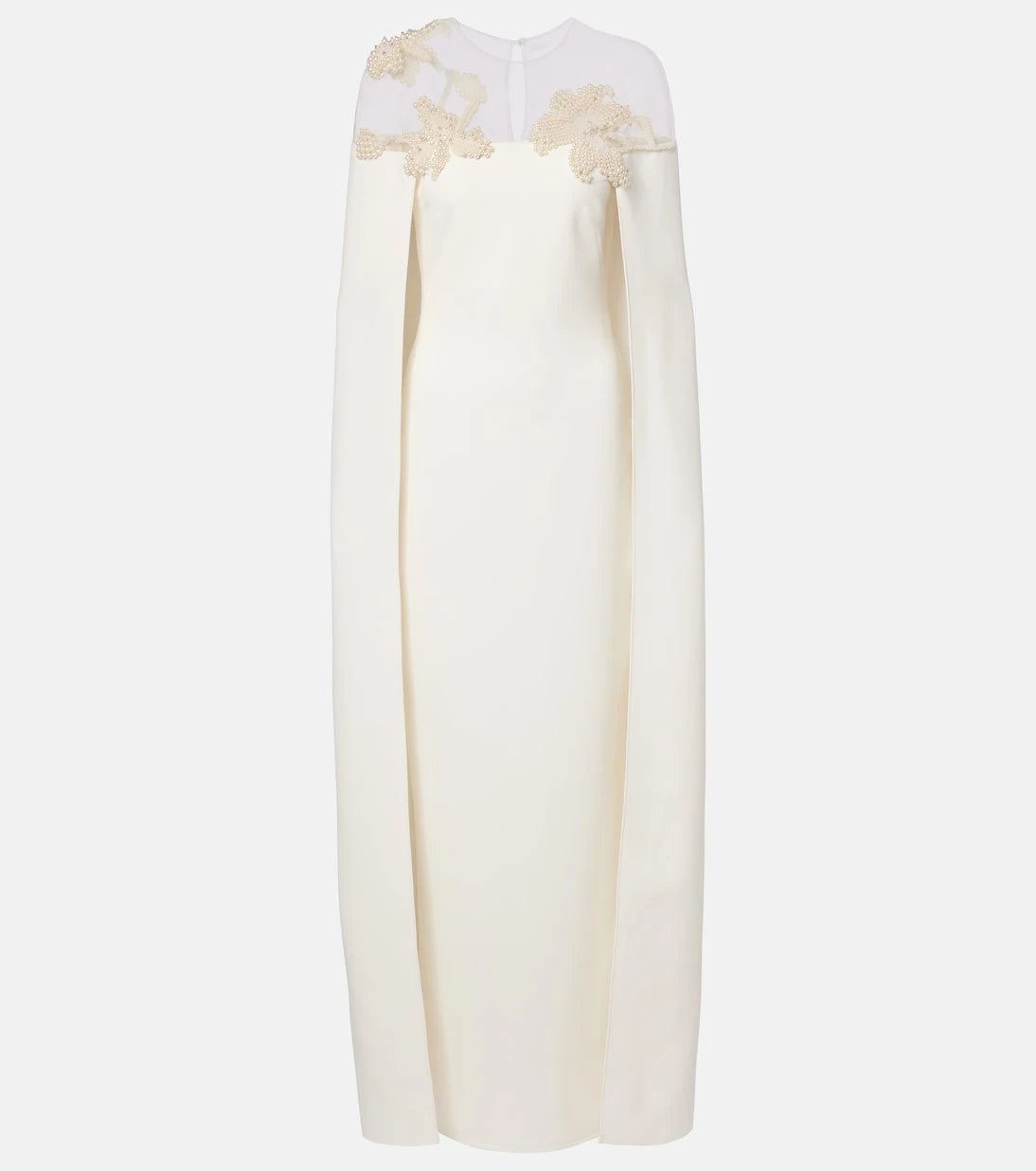 Safiyaa - Bridal Ambere embellished crêpe gown