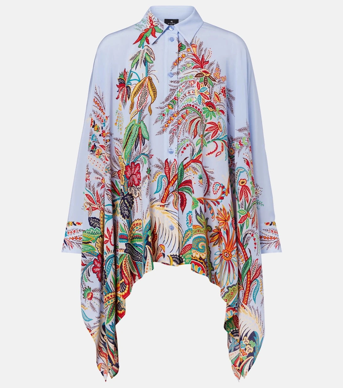 Etro - Floral silk blouse