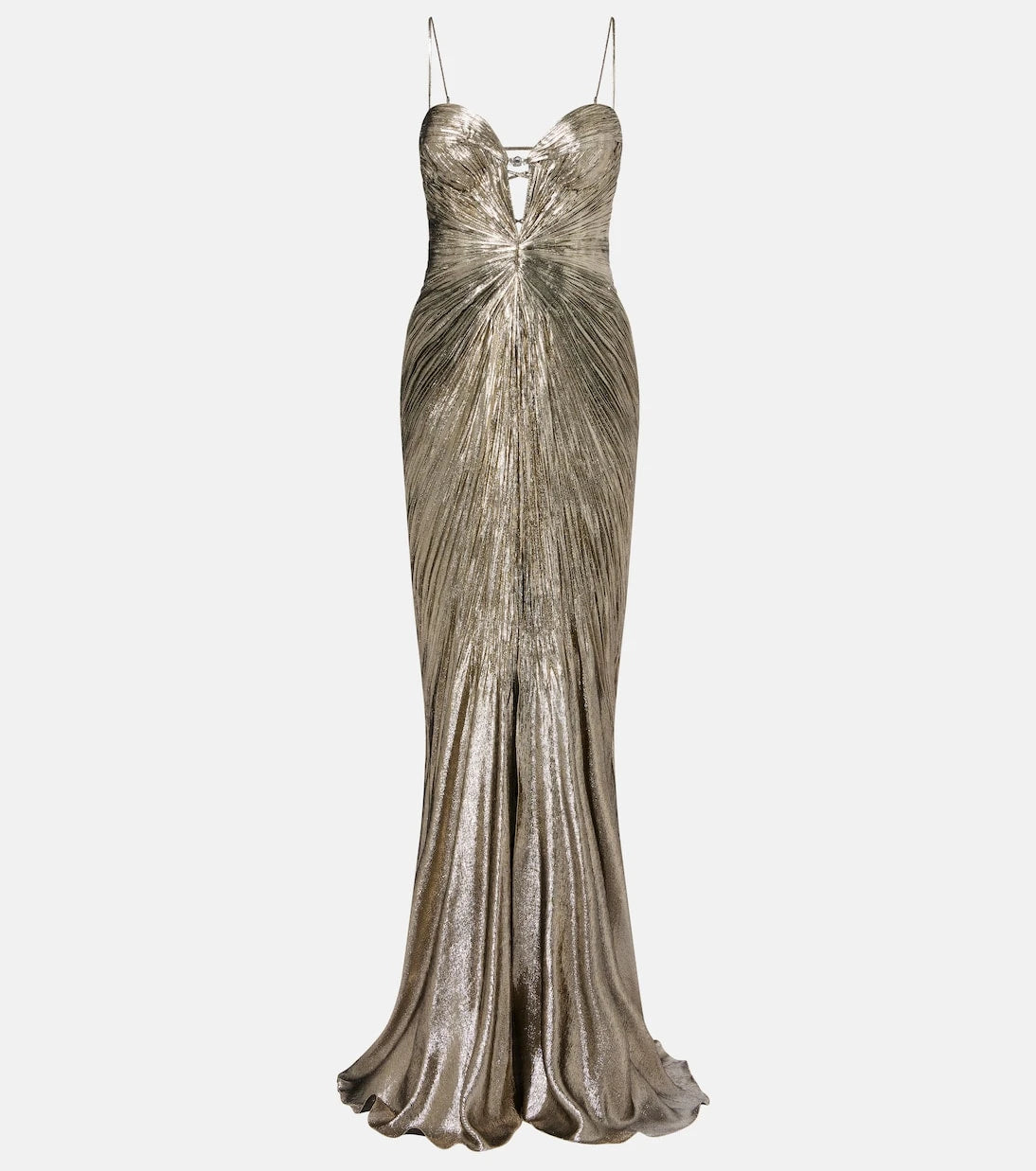 Maria Lucia Hohan - Dakota lamé chiffon gown