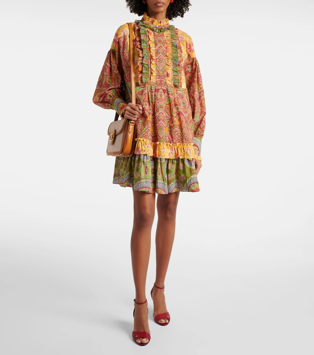 Valentino - Voyage Imaginaire cotton minidress