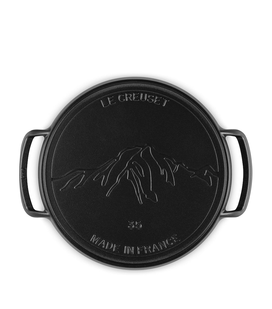 Cast Iron BBQ Pizza Pan (35cm)