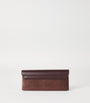 Red Leather Clutch Bag