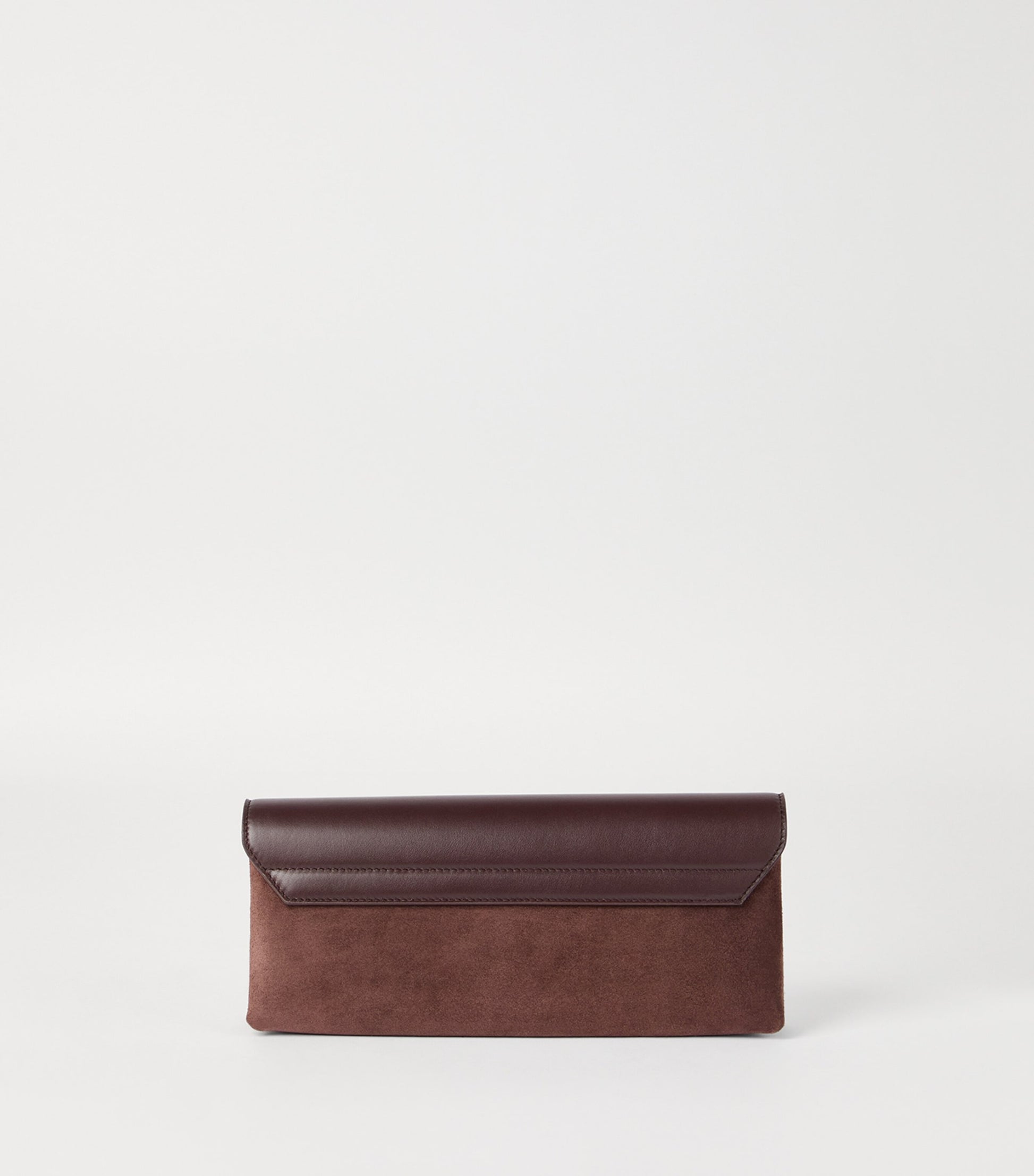 Red Leather Clutch Bag