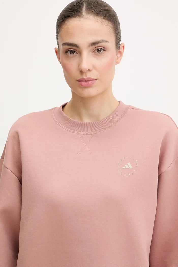 adidas by Stella McCartney суичър дамски от памук