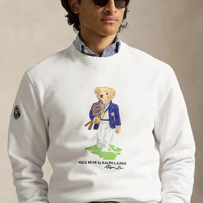 Polo Ralph Lauren пуловер мъжки от памук Wimbledon