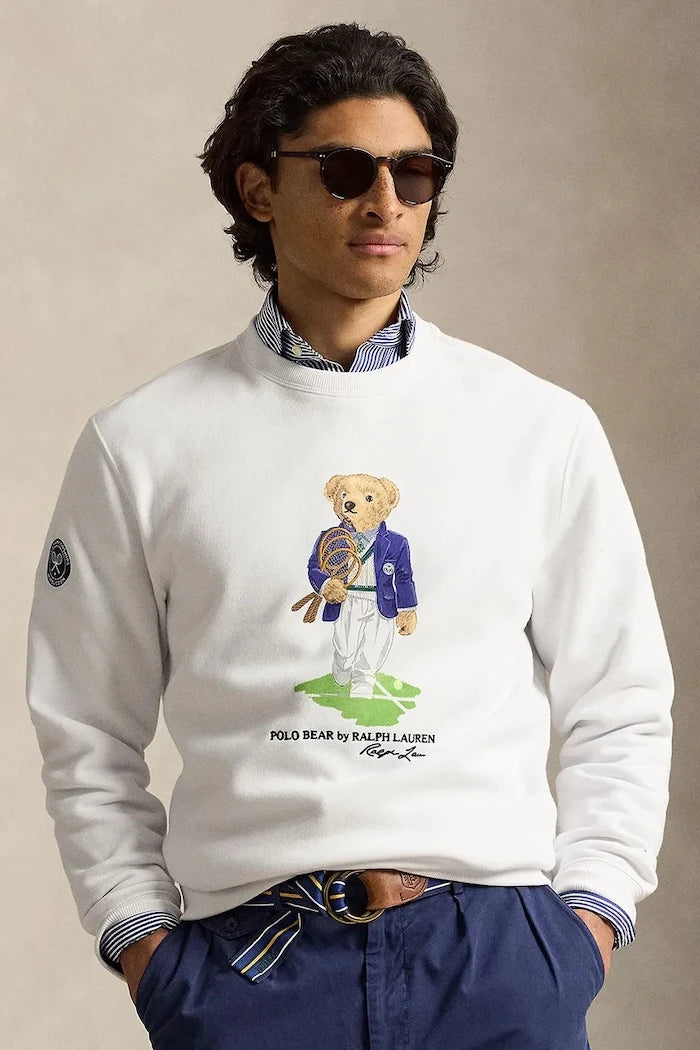 Polo Ralph Lauren пуловер мъжки от памук Wimbledon