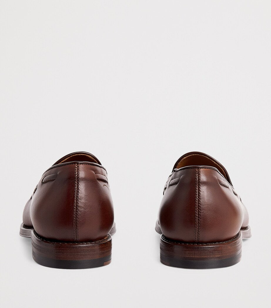 Leather Tasselled Maestra Loafers