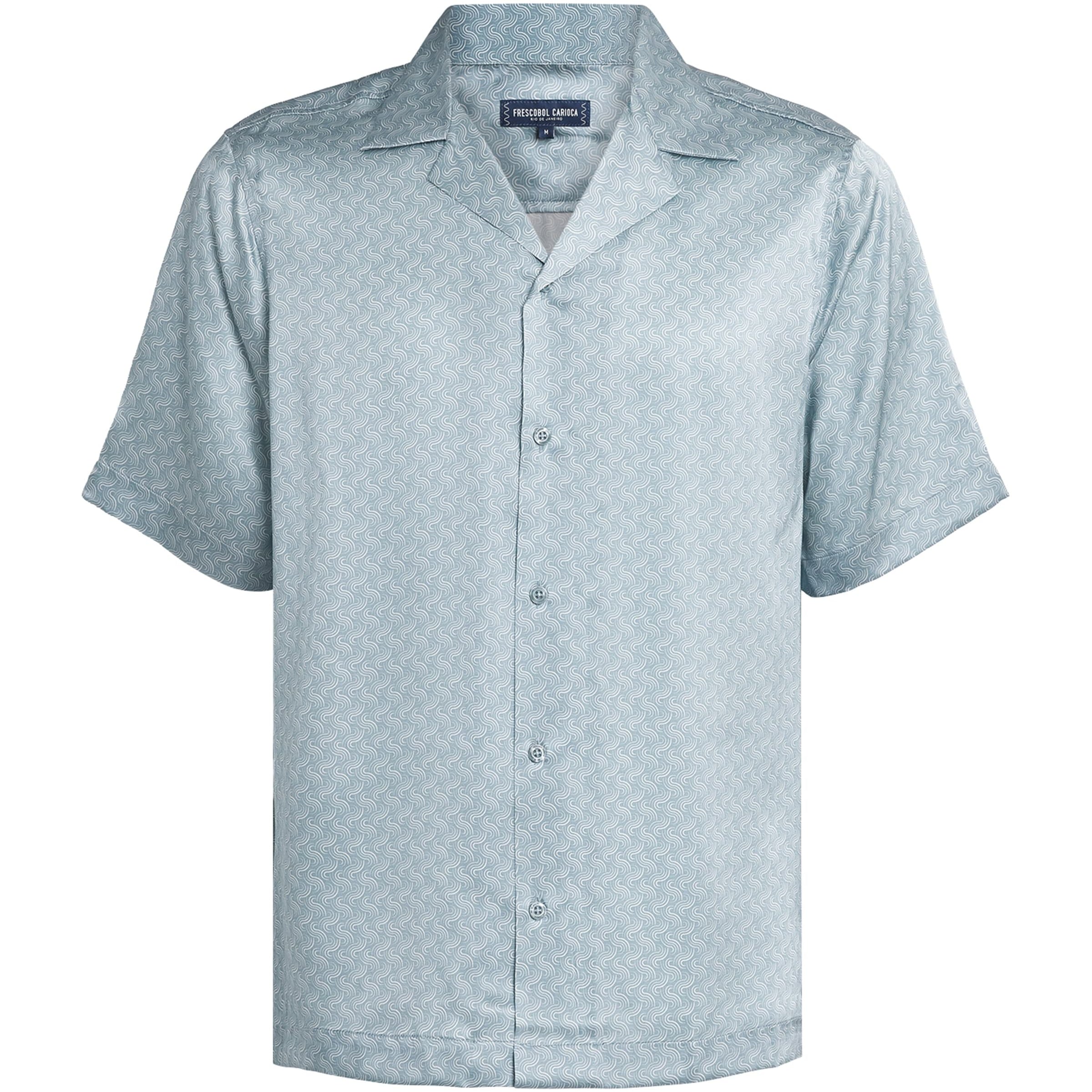 Frescobol Carioca Silk Printed Roberto Shirt